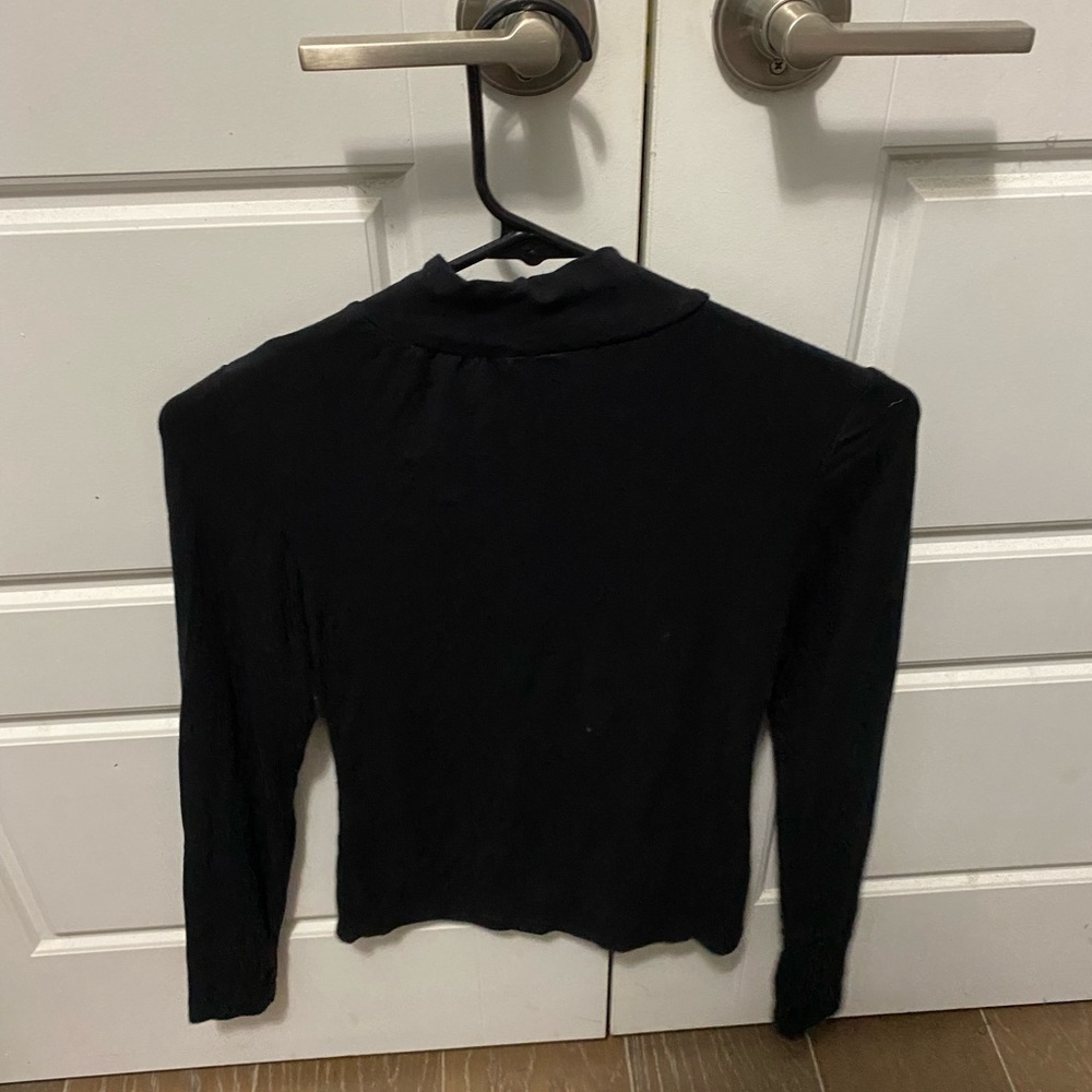 byTogether Black Skinny Turtleneck Women’s Size Small